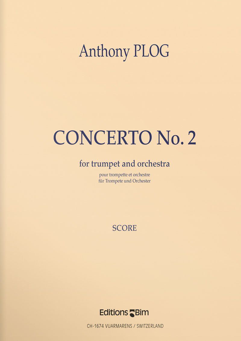 Plog Anthony Trumpet Concerto 2 Tp80