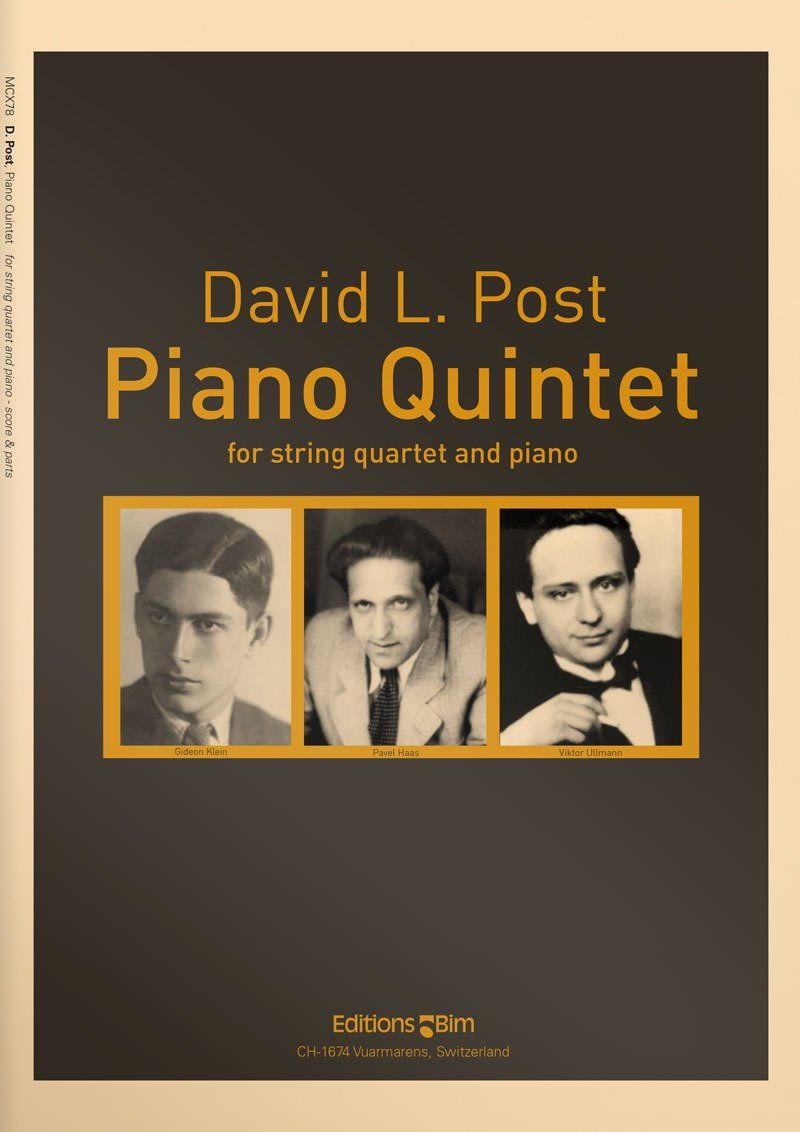 Post David Piano Quintet Mcx78