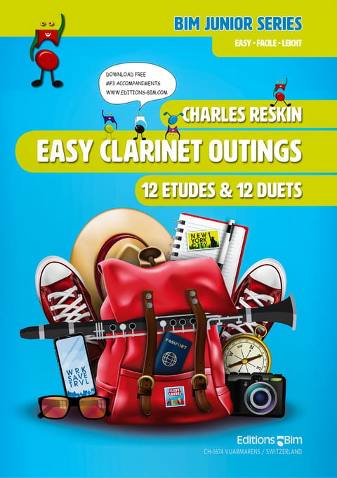 Reskin Charles Easy Clarinet Outings Cl37