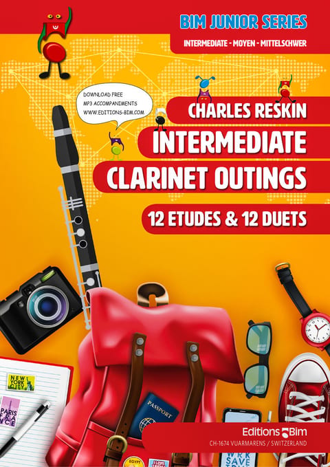 Reskin Charles Intermediate Clarinet Outings Cl38