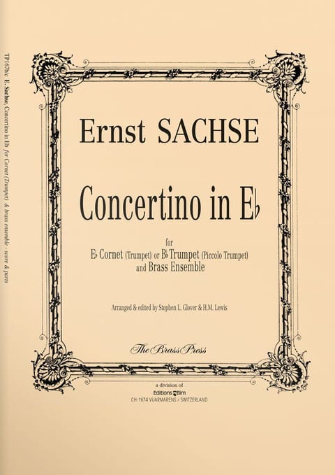 Sachse  Ernst  Concertino In  E Flat  Tp167