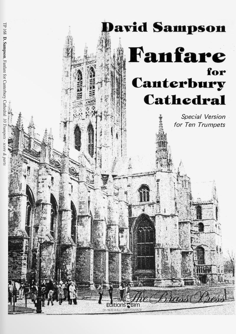 Sampson  David  Fanfare  Canterbury  Cathedral  Tp168
