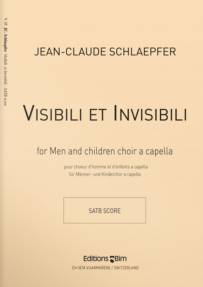 Schlaepfer  Jean  Claude  Visibili Et  Invisibili  V35