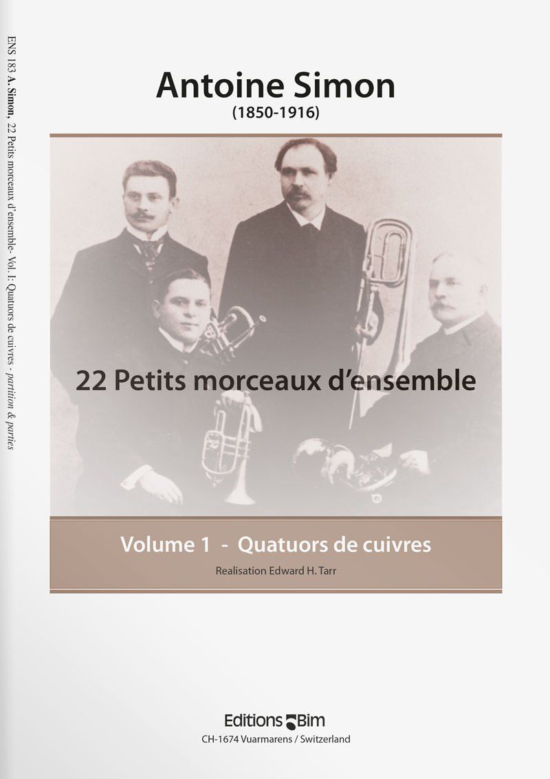Simon  Antoine 22 Petits Morceaux D Ensemble Vol 1  Ens183