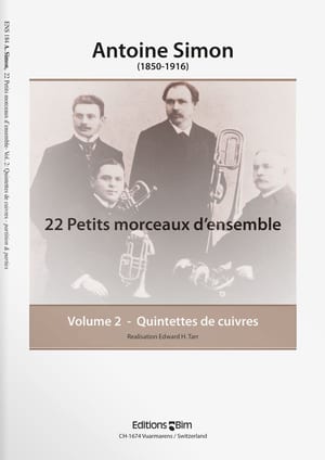 Simon  Antoine 22 Petits Morceaux D Ensemble Vol 2  Ens184