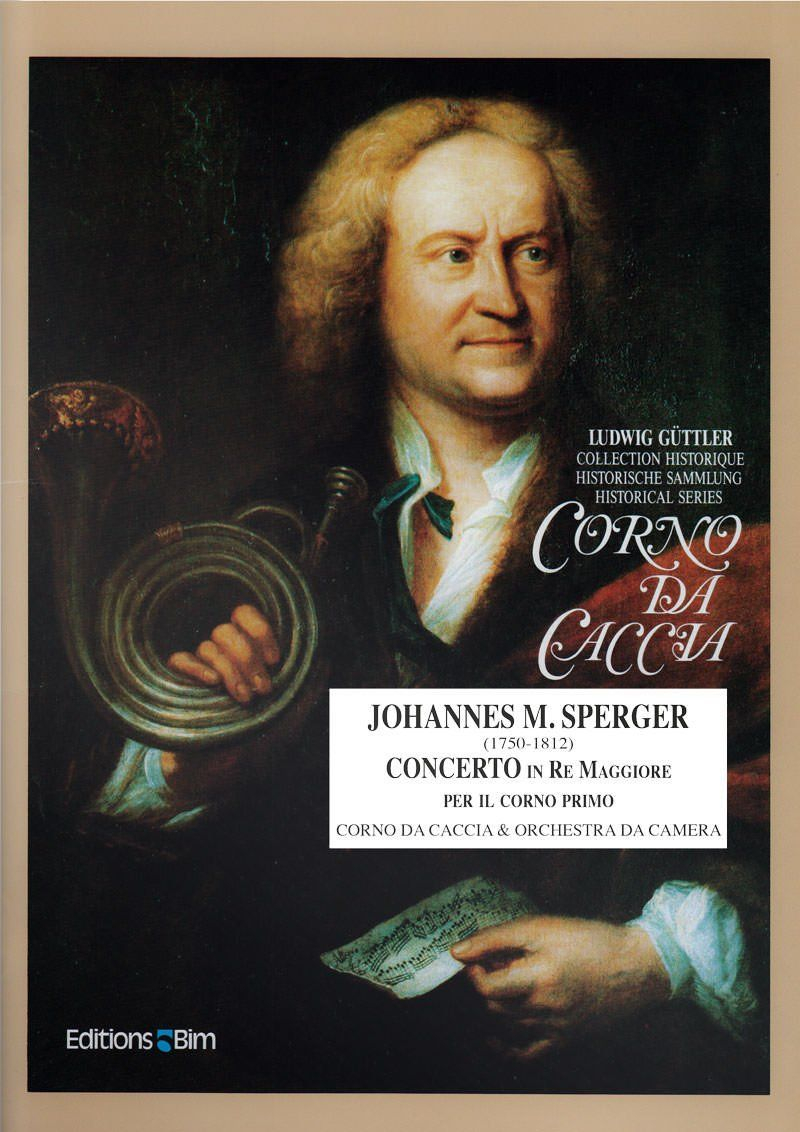 Sperger  Johannes  Concerto  Re  Maggiore  Co3