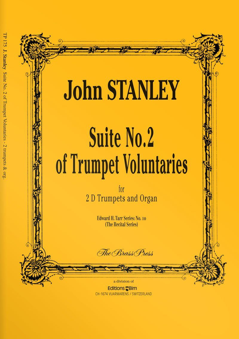 Stanley  John  Suite  No 2  Trumpet  Voluntaries  Tp175