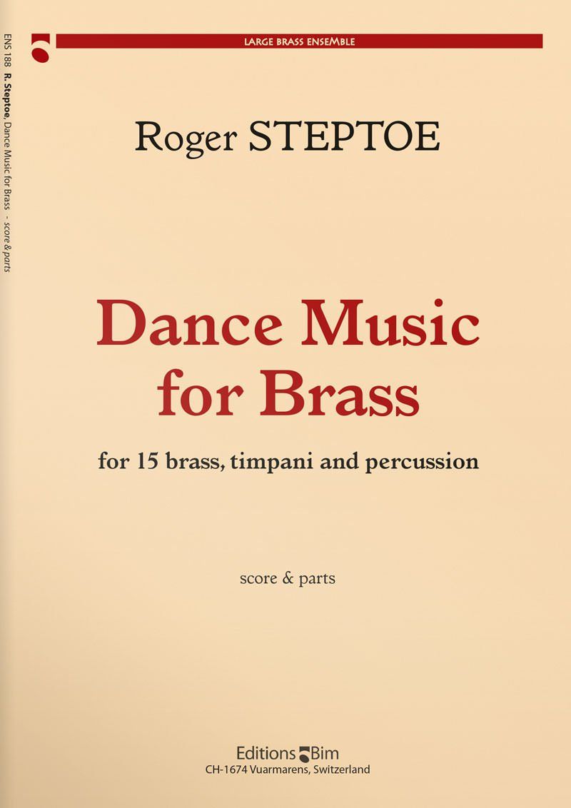 Steptoe  Roger  Dance  Music For  Brass  Ens188