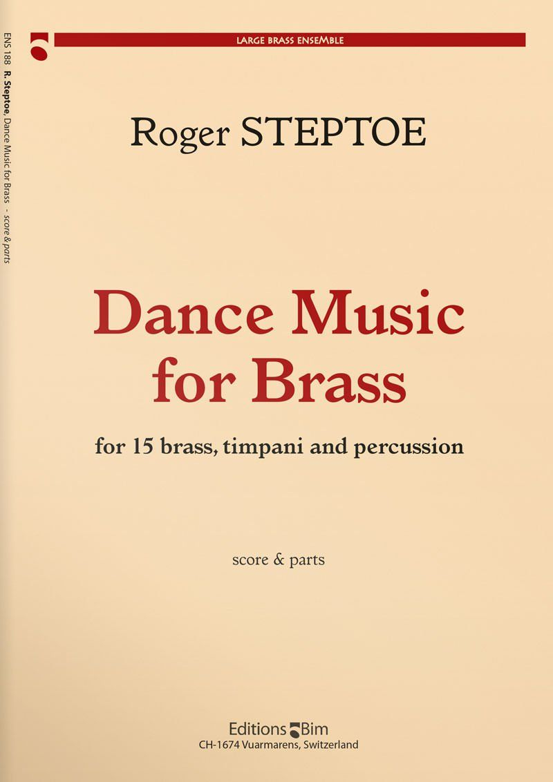 Steptoe  Roger  Dance  Music For  Brass  Ens188