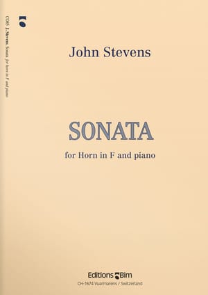 Stevens  John  Horn  Sonata  Co85