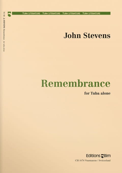 Stevens  John  Remembrance  Tu80