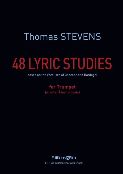 Stevens  Thomas 48  Lyric  Studies  Tp101