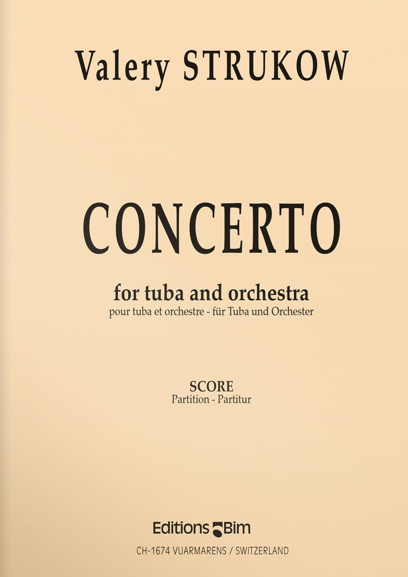 Strukow  Valery  Tuba  Concerto  Tu15