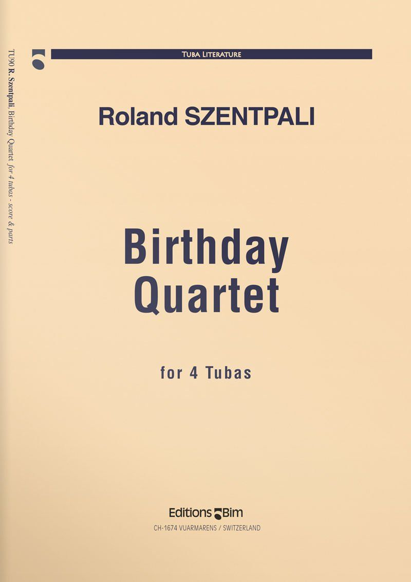 Szentpali  Roland  Birthday  Quartet  Tu90