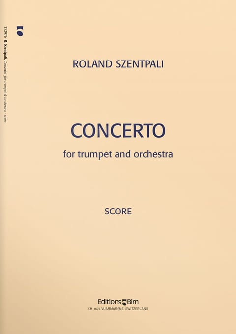 Szentpali  Roland  Trumpet  Concerto  Tp297