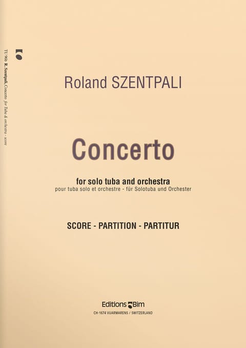 Szentpali  Roland  Tuba  Concerto  Tu96B