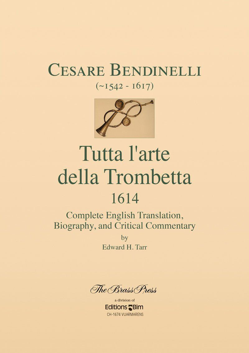 Tarr Edward Bendinelli The Entire Art Of Trumpet Playing Tp302E