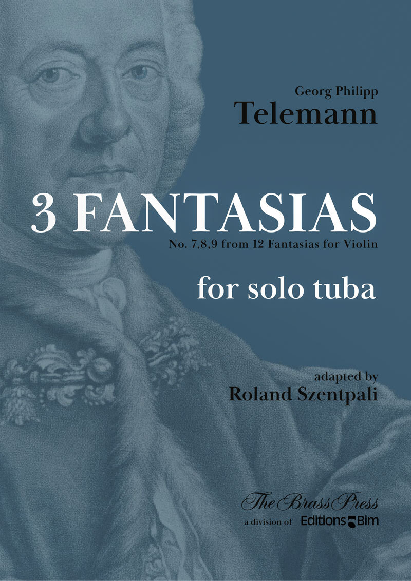 Telemann Georg Philipp 3 Fantasias Tuba Tu212