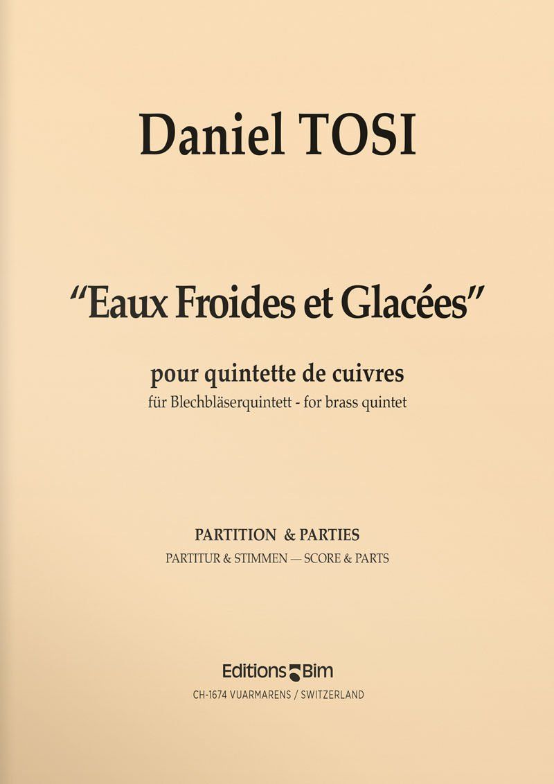 Tosi  Daniel  Eaux Froides Et Glacees  Ens31
