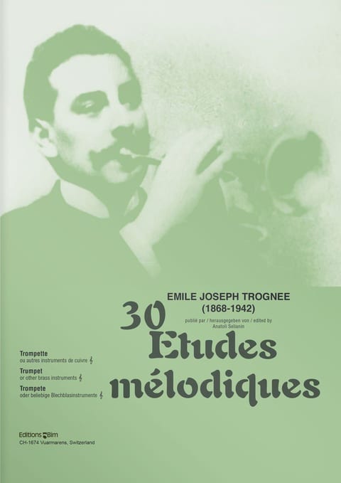 Trognee  Emile  Joseph 30  Etudes  Melodiques  Tp14