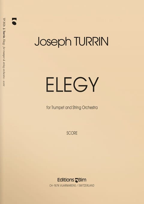 Turrin  Joseph  Elegy  Tp202