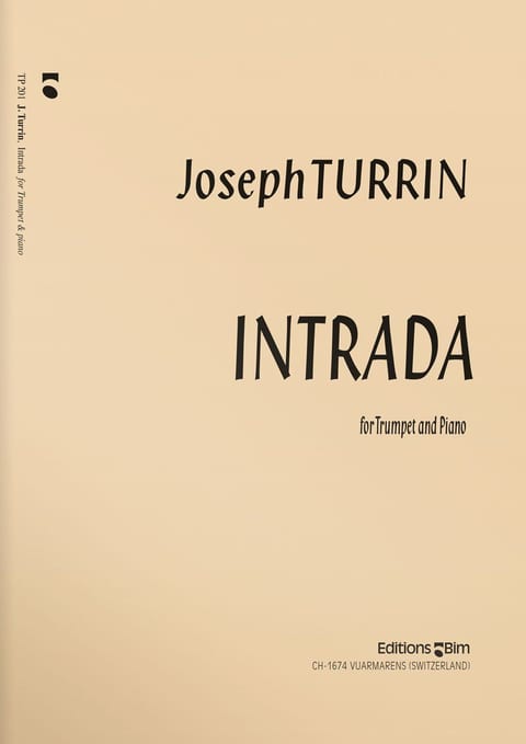 Turrin  Joseph  Intrada  Tp201