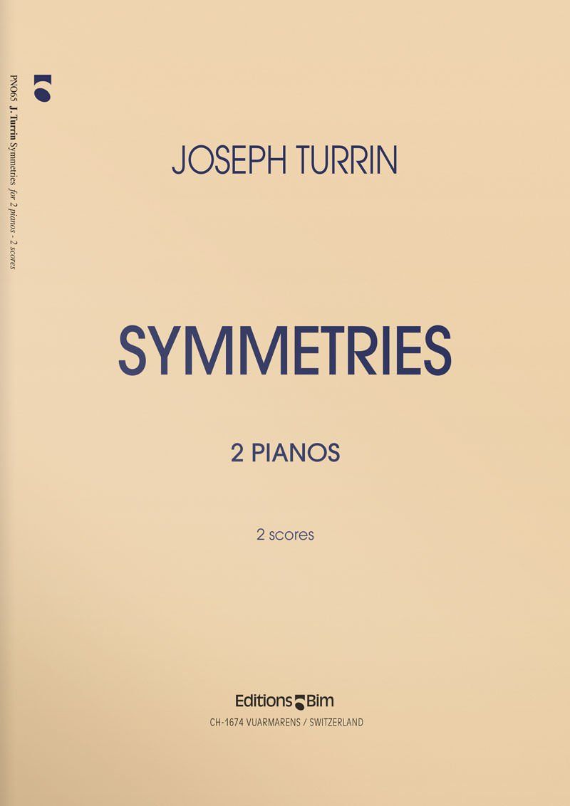 Turrin  Joseph  Symmetries  Pno65