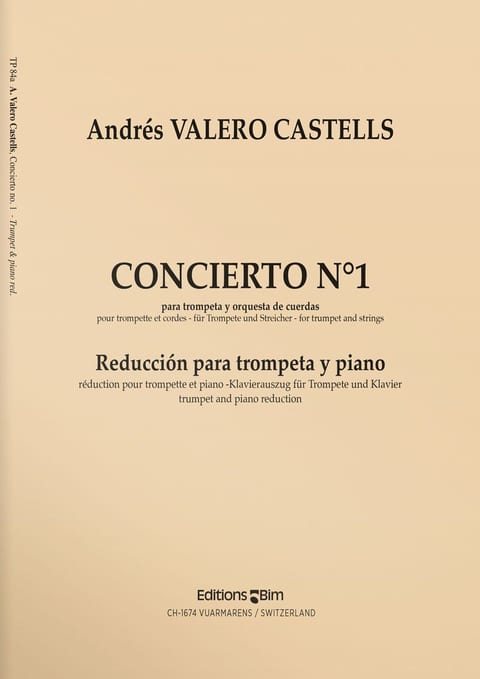 Valero  Castells  Andres  Concierto  No 1  Tp84A