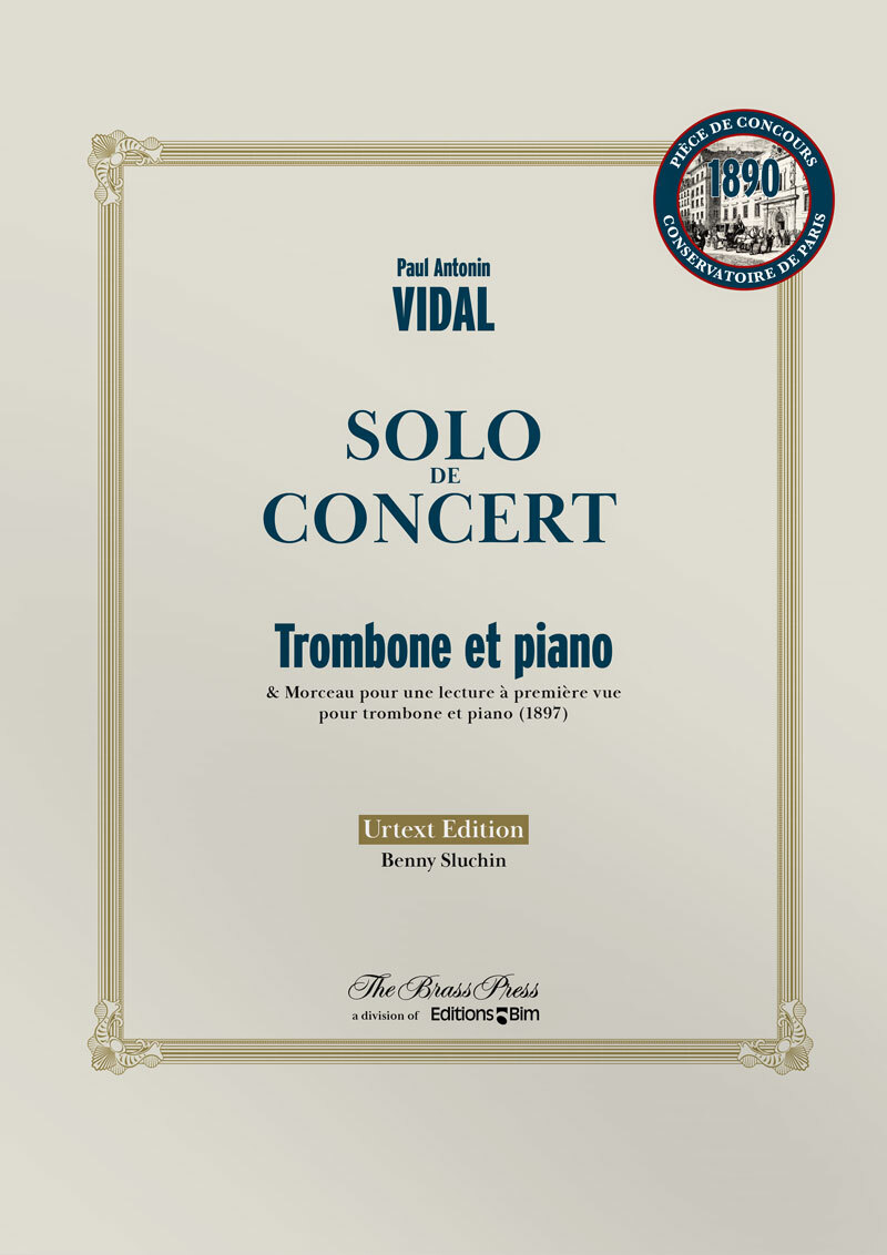 Vidal Paul Solo De Concert Tb107