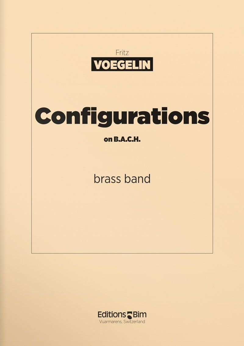Voegelin  Fritz  Configurations On  Bach  Brb1