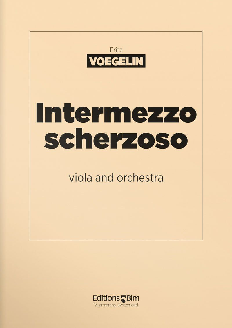 Voegelin  Fritz  Intermezzo Scherzoso  Va6