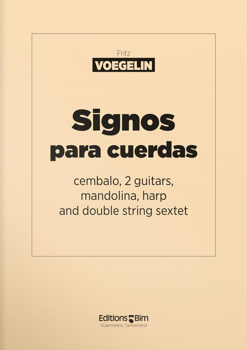 Voegelin  Fritz  Signos Para  Cuerdas  Conc2