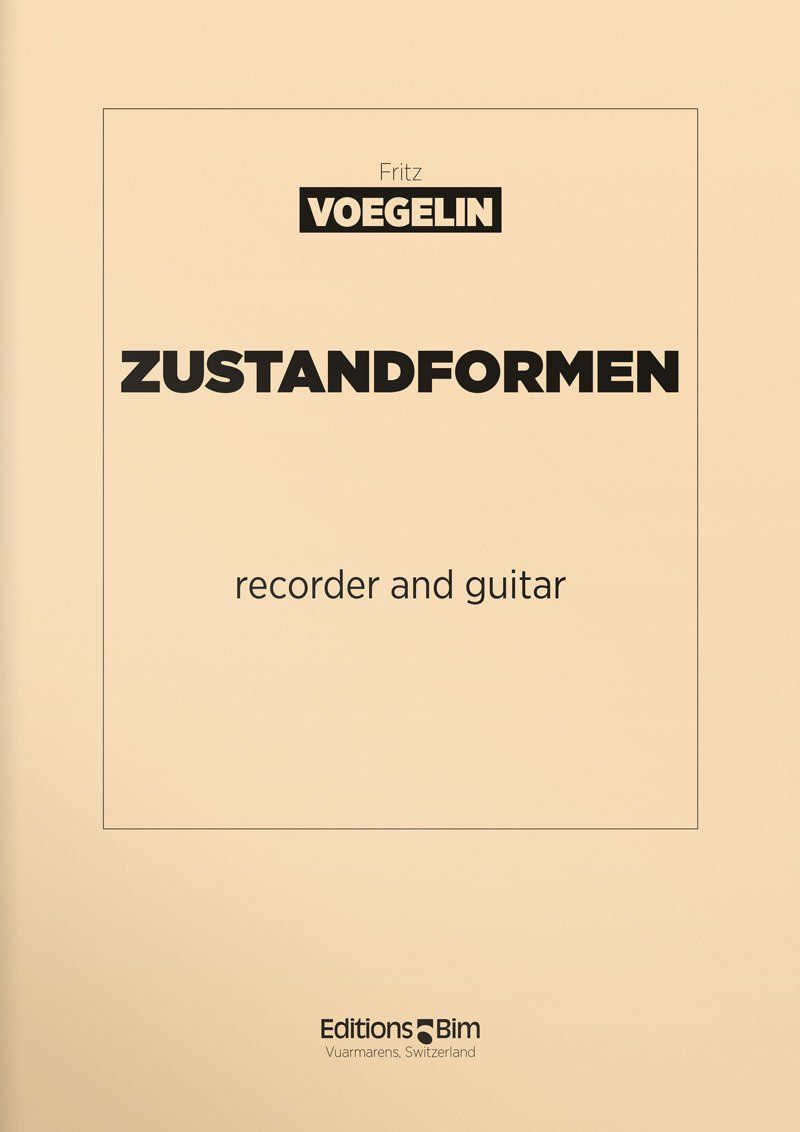 Voegelin  Fritz  Zustandformen  Fl6