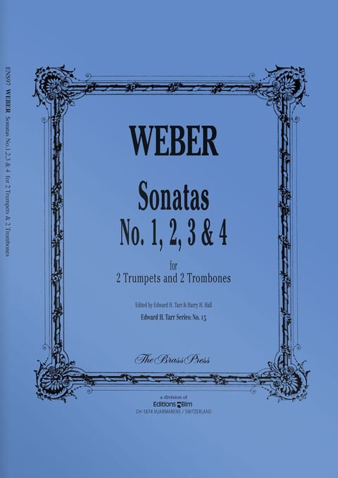 Weber  Sonatas 1 2 3 4  Ens97