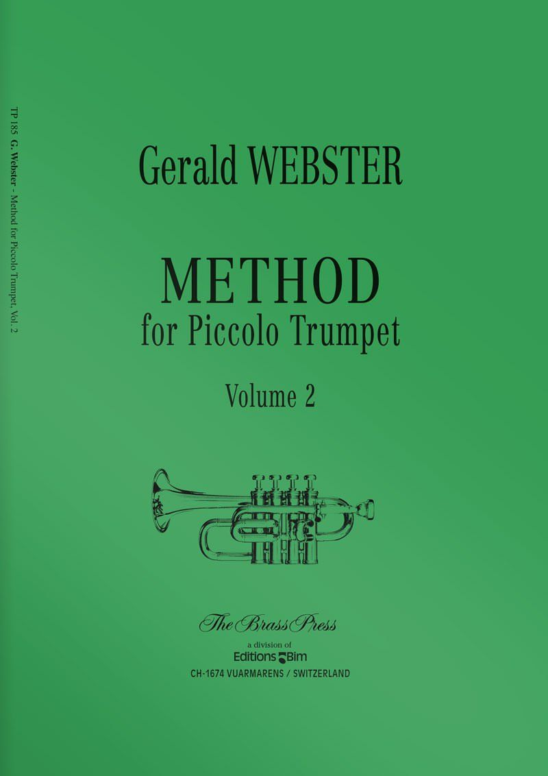 Webster  Gerald  Method For  Piccolo  Trumpet 2  Tp185