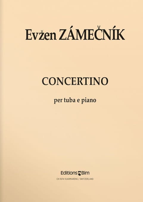 Zamecnik  Evzen  Concertino  Tu35