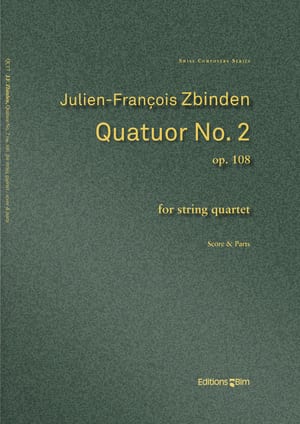 Zbinden  Jf  Quatuor No 2  Qc17