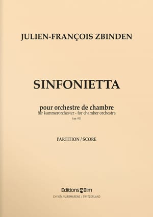 Zbinden  Jf  Sinfonietta  Orch2