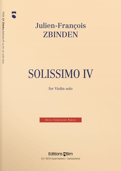 Zbinden  Jf  Solissimo  Iv  Vn28