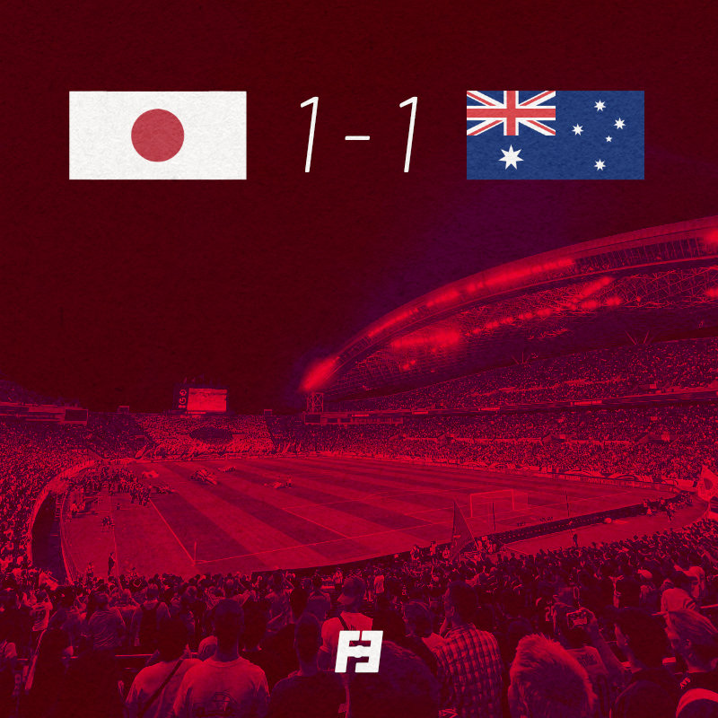 Japan 1-1 Australia