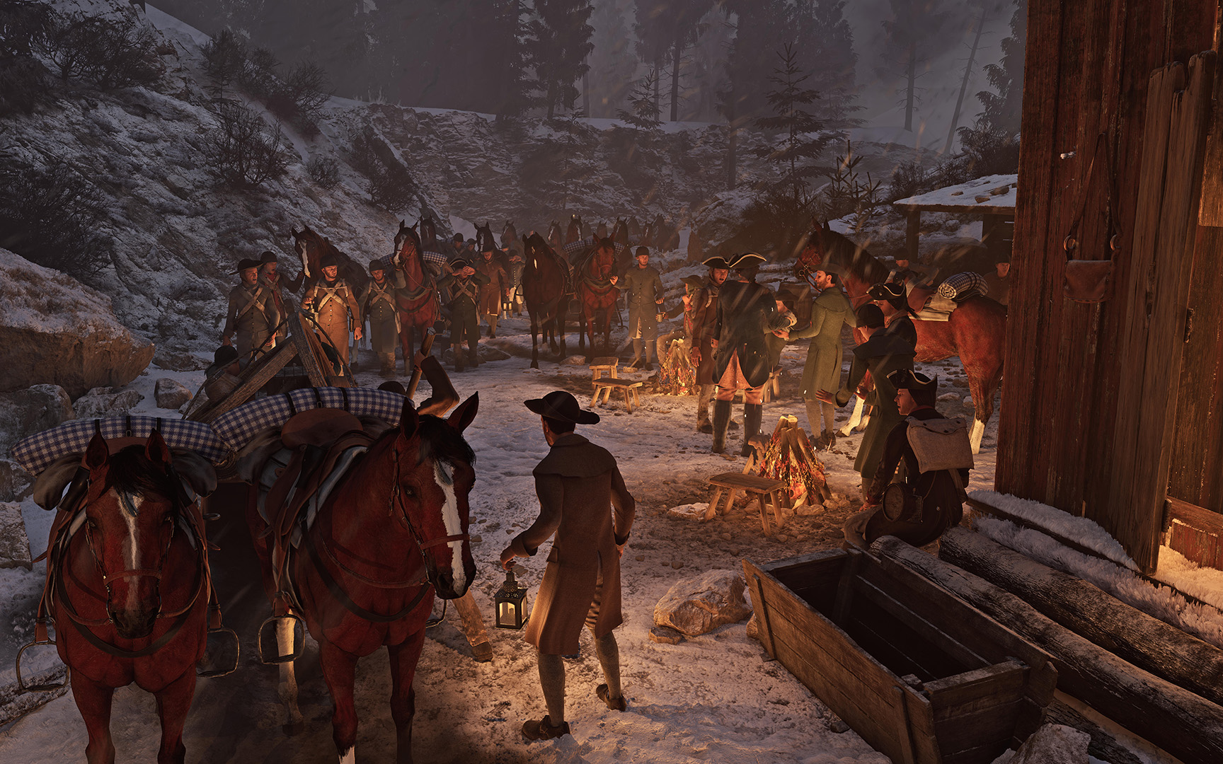 1775 Noble Train Of Artillery reduced