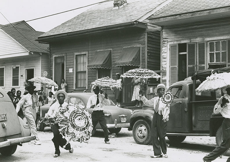 19 Ralston Crawford Original Square Deal Boys parade