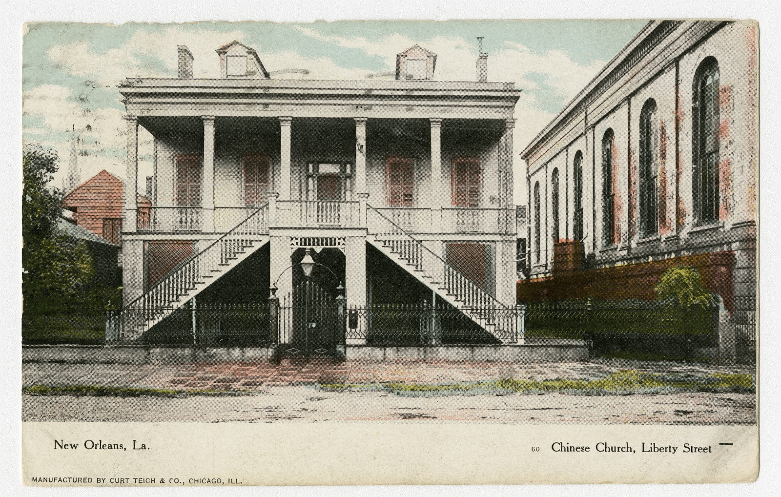 The Chinese Presbyterian Mission at 215 South Liberty Street in New Orleans.