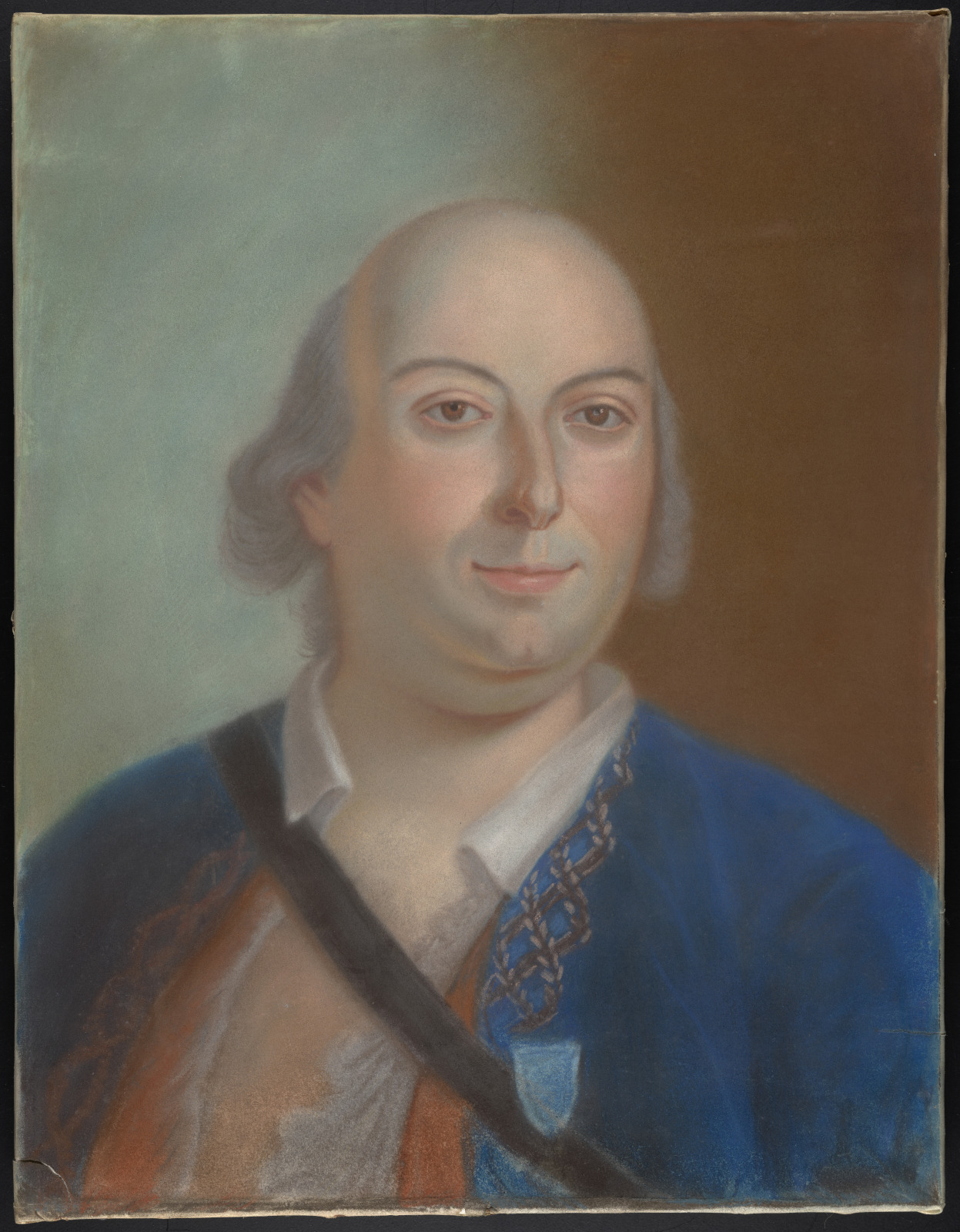 Pastel portrait of Don Bernardo de Galvez between 1780 and 1786.