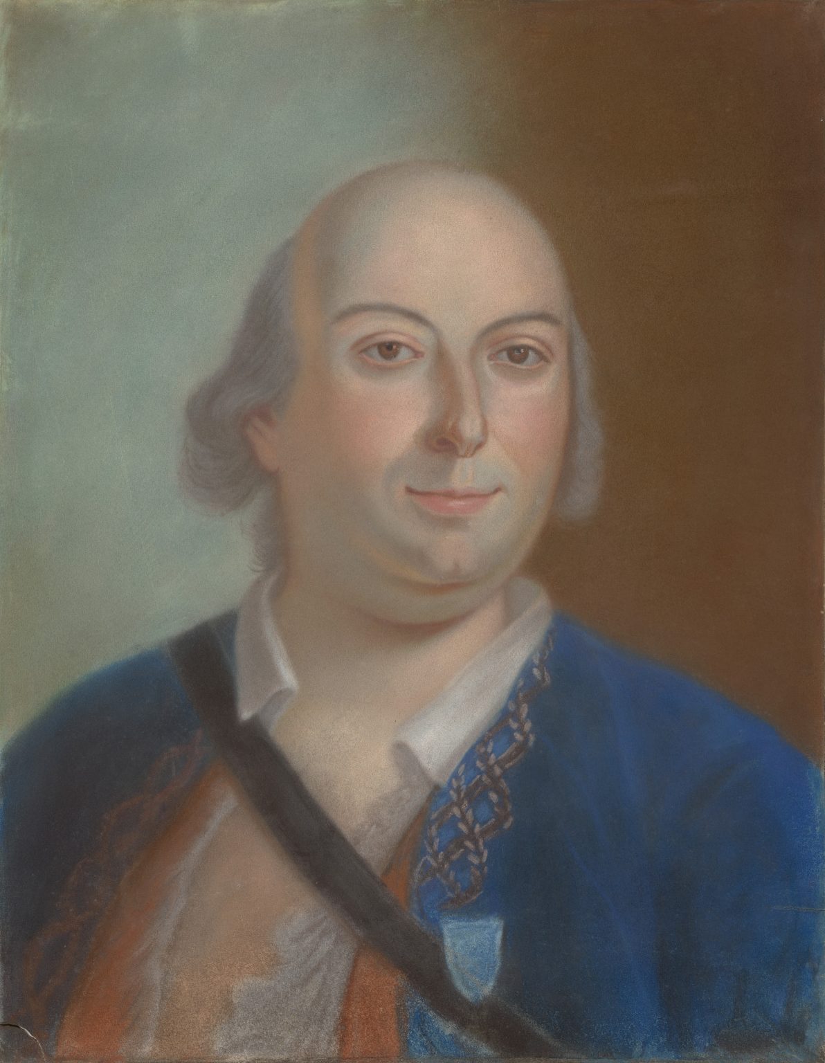 Pastel portrait of Don Bernardo de Galvez between 1780 and 1786.