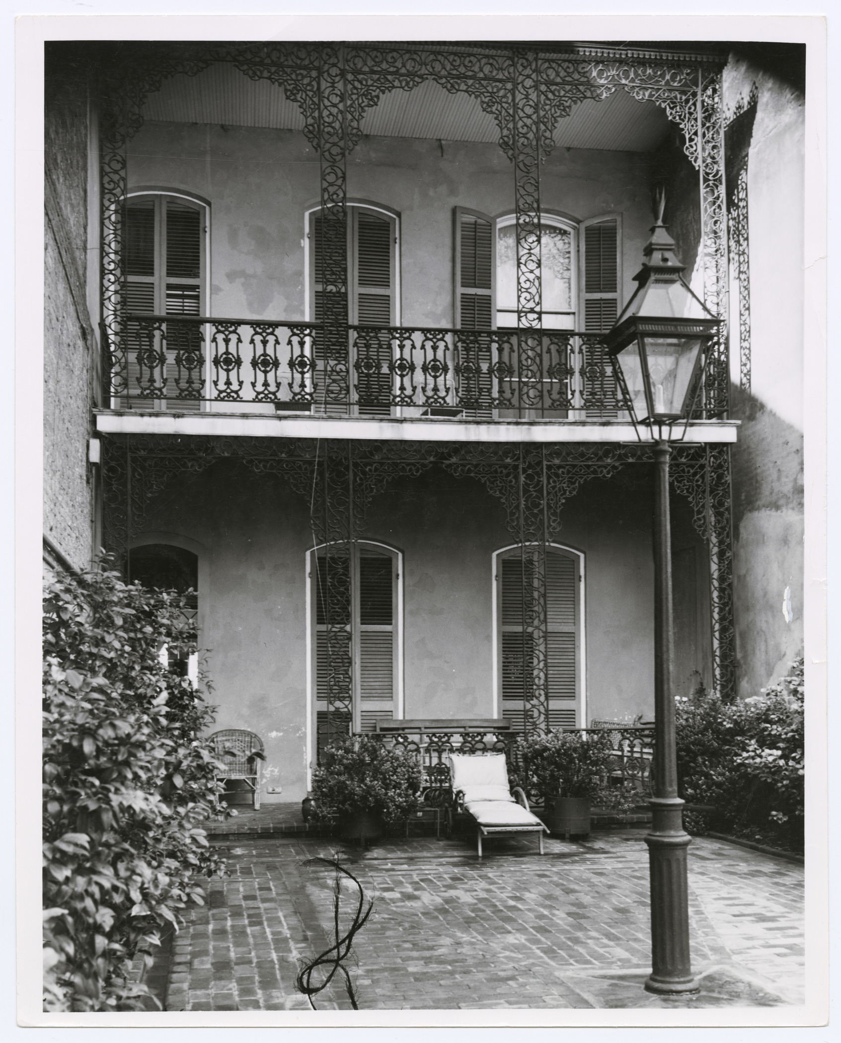 Exterior of the Williams Residence between 1930 and 1959.