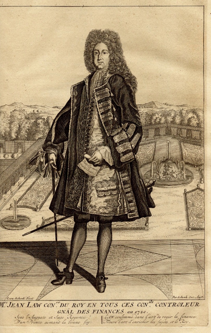 An illustration of John Law