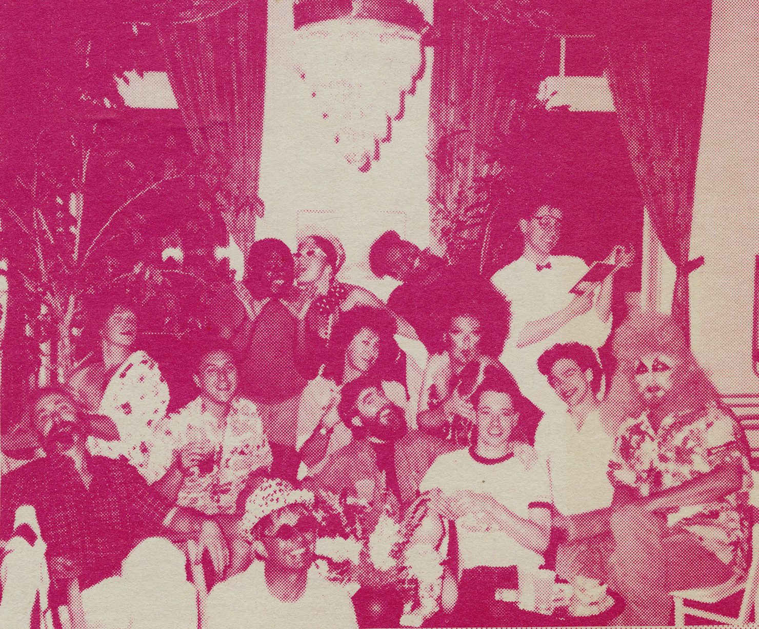 Demented Women promotional photo, from the Rooster no. 28, 1988.