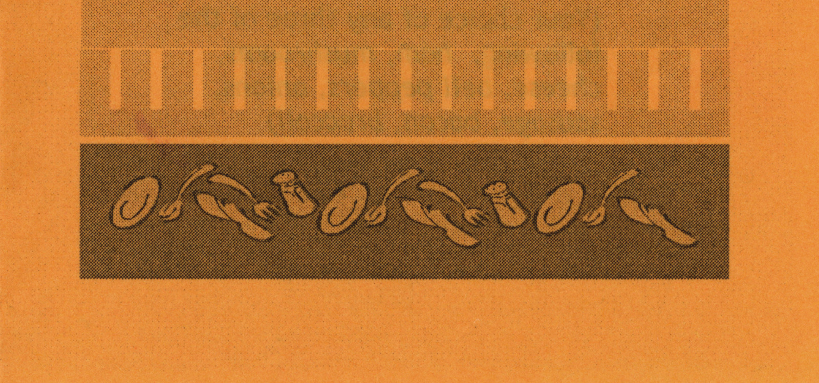 A decorative border design element from a Matassa’s Market menu.