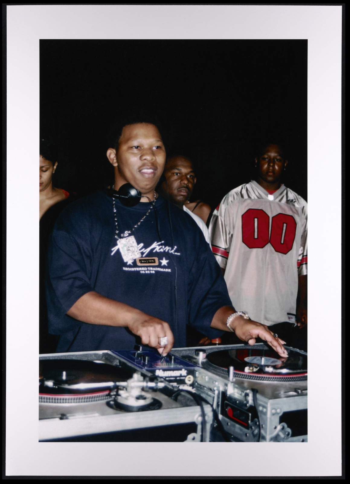 Mannie Fresh behind the turntables, between 1994 and 2004